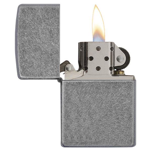 Запальничка ZIPPO 121FB Classic Antique Plate Silver