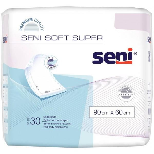 Пелюшки одноразові Seni Soft Super 90х60 см 30 шт.