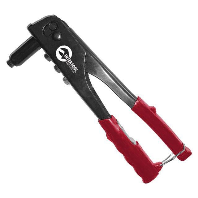 Пистолет заклепочный ручной Intertool RT-0001 заклепки 3,2/4/4,8 мм (110138)