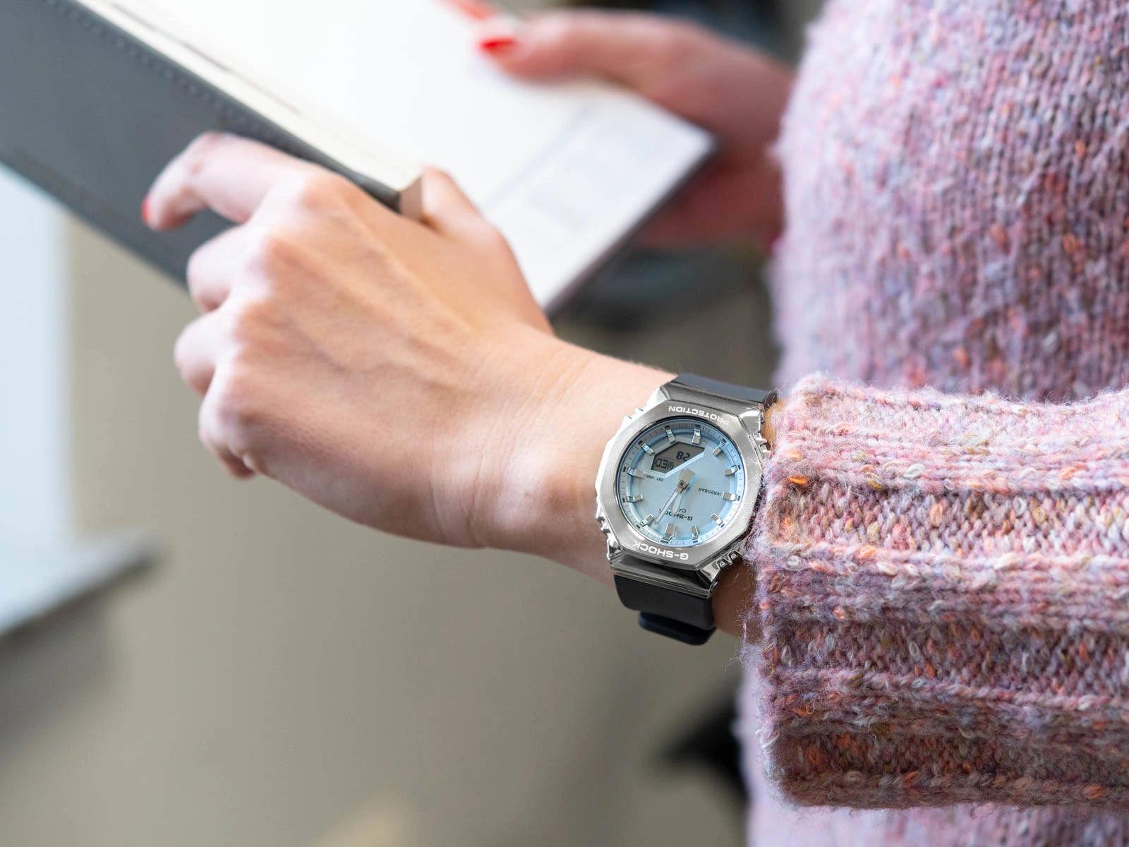 Часы Casio G-SHOCK GM-S2110-2AER (7757) - фото 3 Часы Casio G-SHOCK GM-S2110-2AER (7757) - фото 3