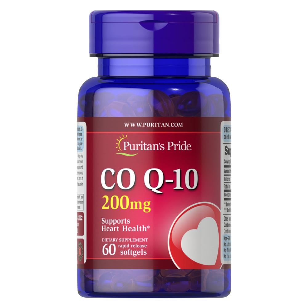 Натуральная добавка Q-SORB Co Q-10 200 mg 60 Rapid Release Softgels (100-50-1130776-20)