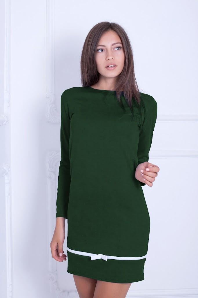 Платье женское Podium Camellia 16872-DARKGREEN L Зеленый