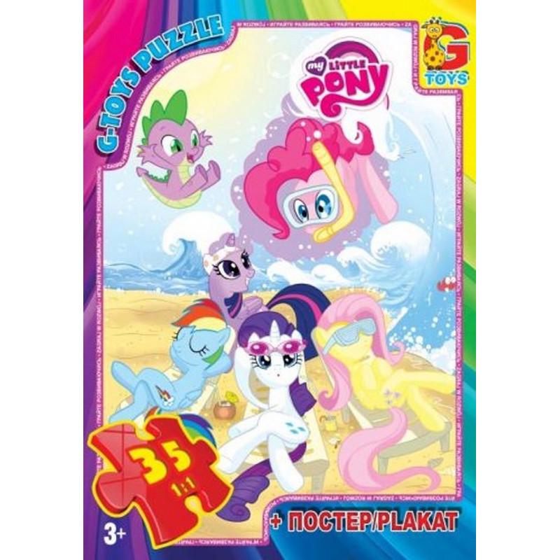Пазлы My little PONY MLP006 постер 35 элементов (3074082259)