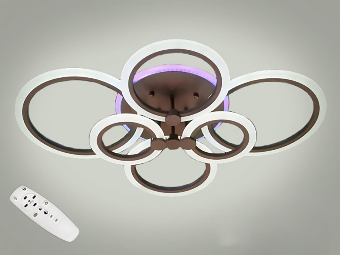 Люстра потолочная Octav с диммером и LED подсветкой 100 Вт (A3003/6CF LED)