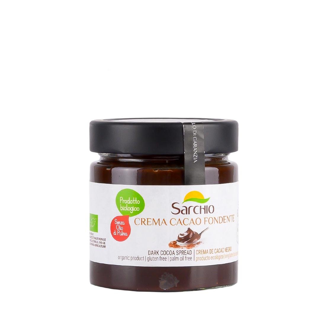 Паста з чорного шоколаду Sarchio 200 г