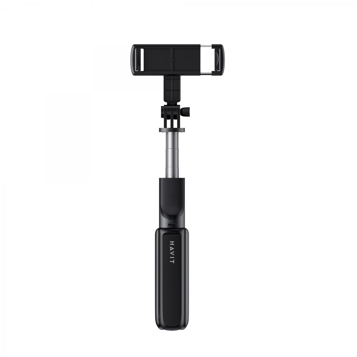 Беспроводной трипод для смартфона Havit HV-ST7033 Black - фото 4 Беспроводной трипод для смартфона Havit HV-ST7033 Black - фото 4