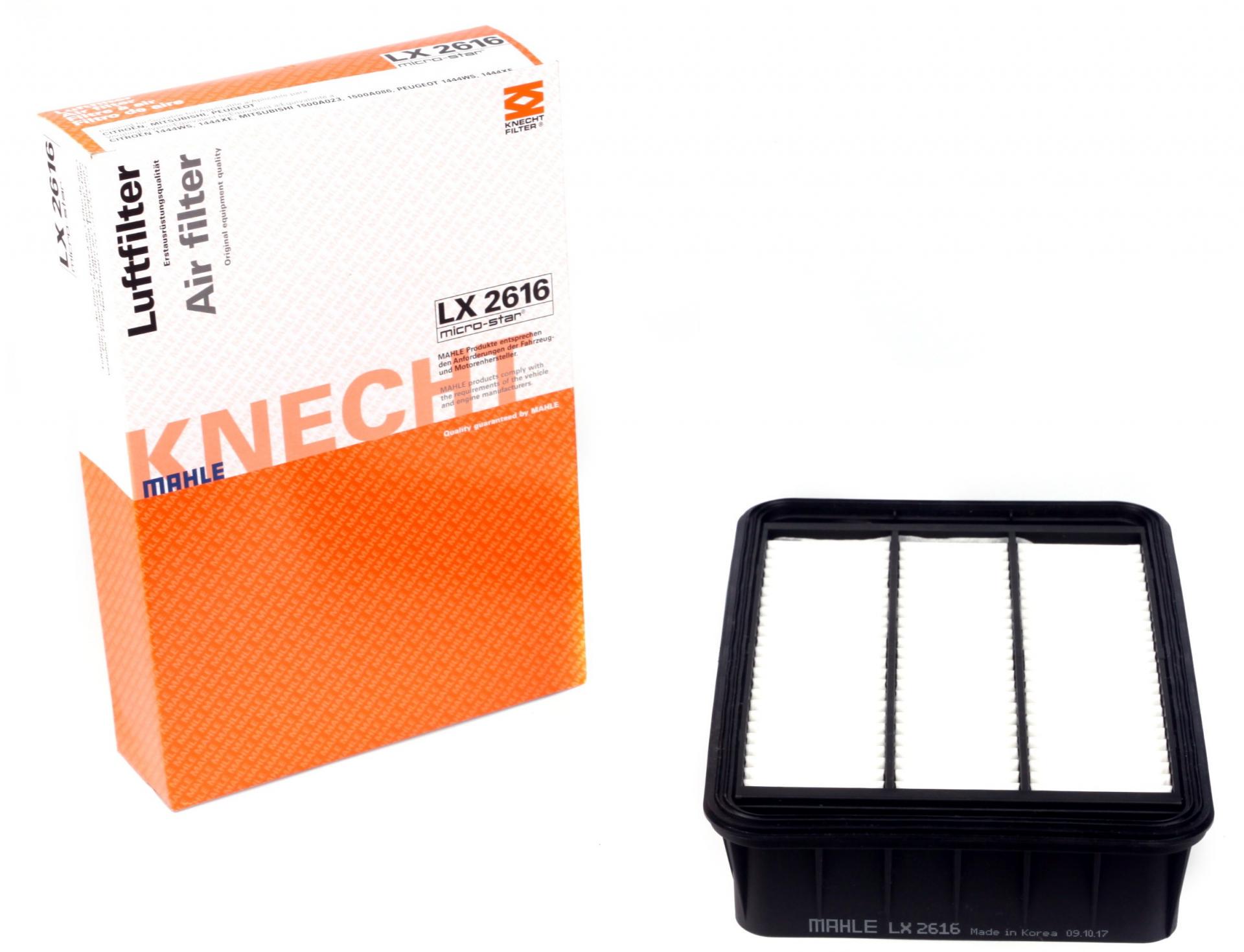 Фильтр воздушный KNECHT для Mitsubishi ASX/Lancer/Outlander 1,6-2,0 06- (LX 2616)