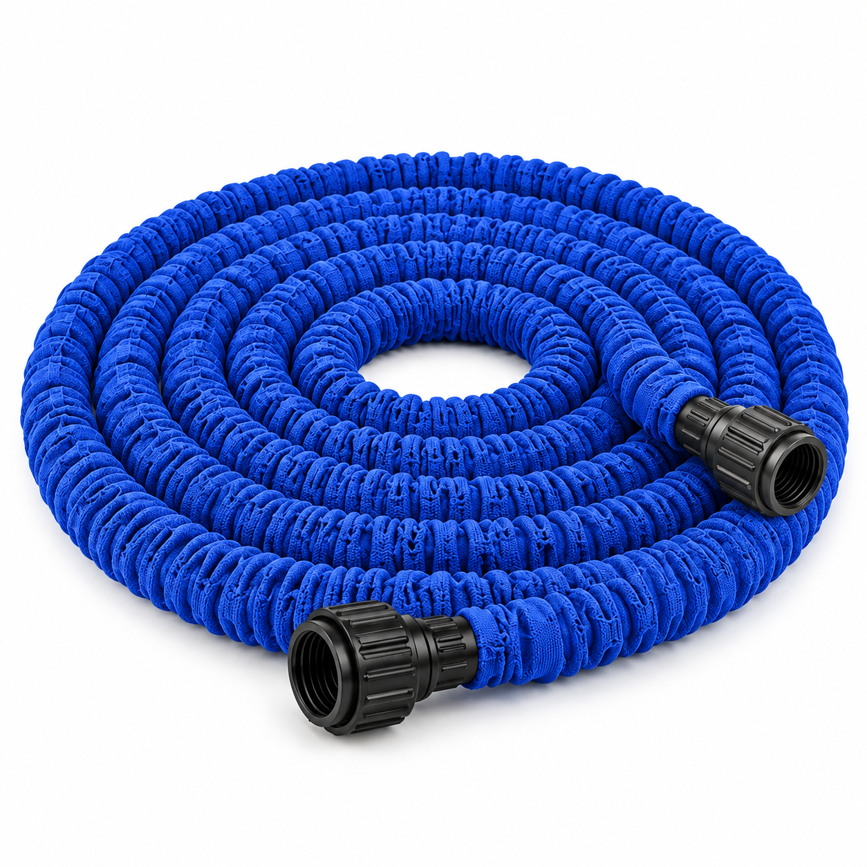 Поливочный шланг Magic Hose 22,5 м саморастягивающийся Синий (64255)