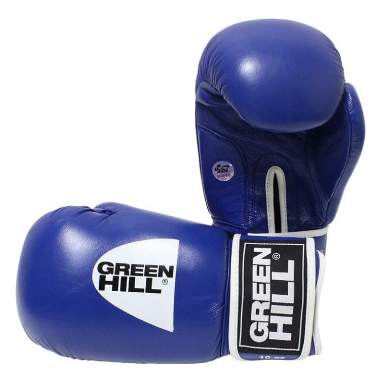 Боксерские перчатки Green Hill TIGER AIBA кожа р. 10 (8585053829279)