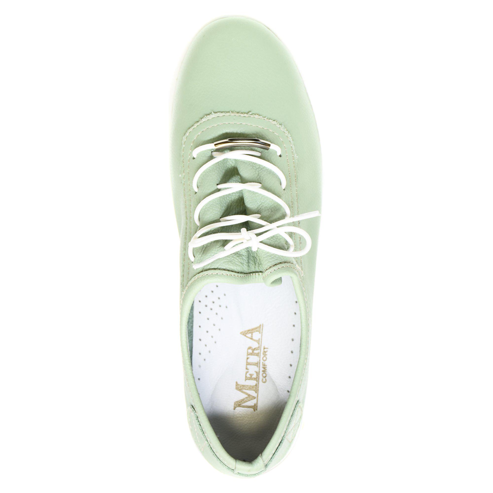 Кеды женские Metra р. 37 Зеленый (035185-37) - фото 6 Кеды женские Metra р. 37 Зеленый (035185-37) - фото 6