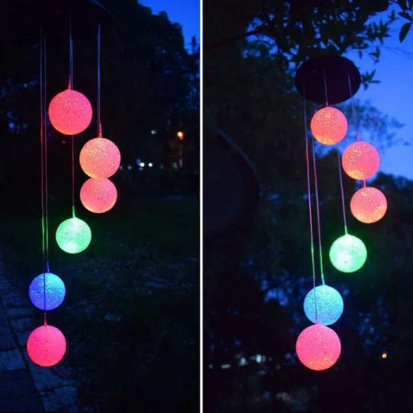 Світильник на сонячній батареї водонепроникний підвісний (Y01769-1) - фото 4