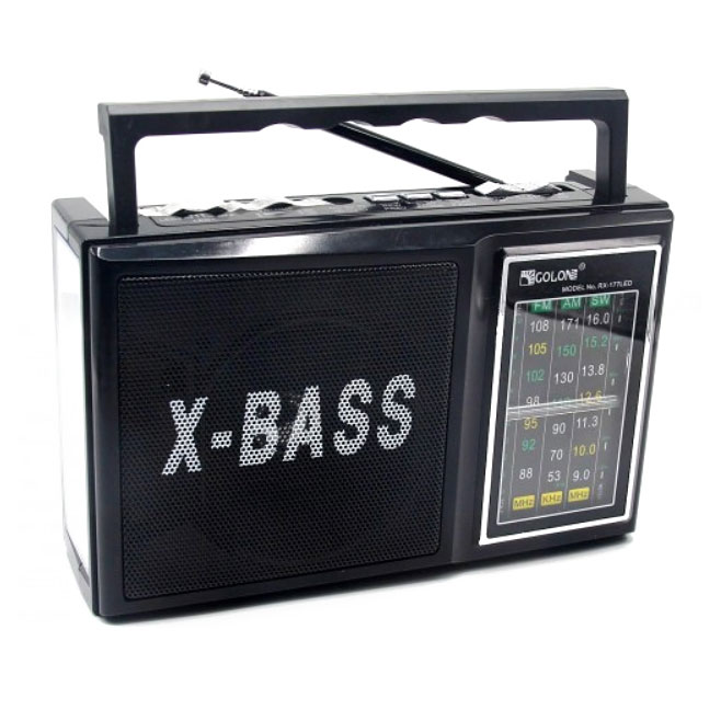 Радиоприёмник RX-177LED Golon (SH57700)