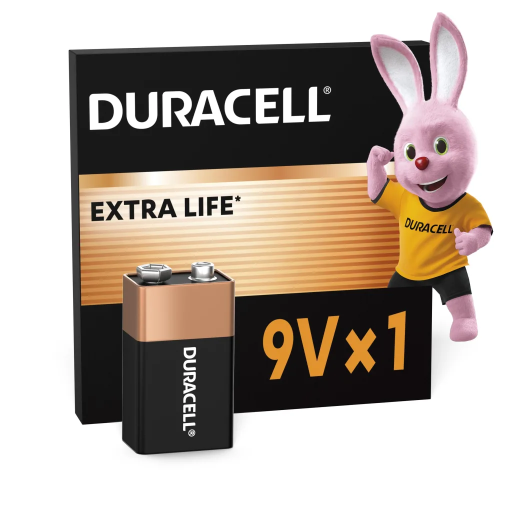 Батарейка лужна Duracell 9V (5000394066267/81483681)