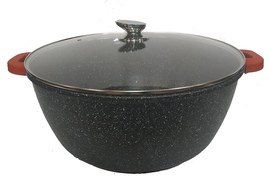 Кастрюля с крышкой Zurrichberg 15 л (ZBP-7098 Black)