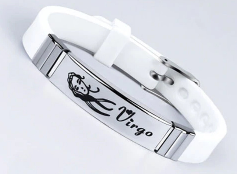 Силиконовый браслет Primo Zodiac Virgo White (1131904249)