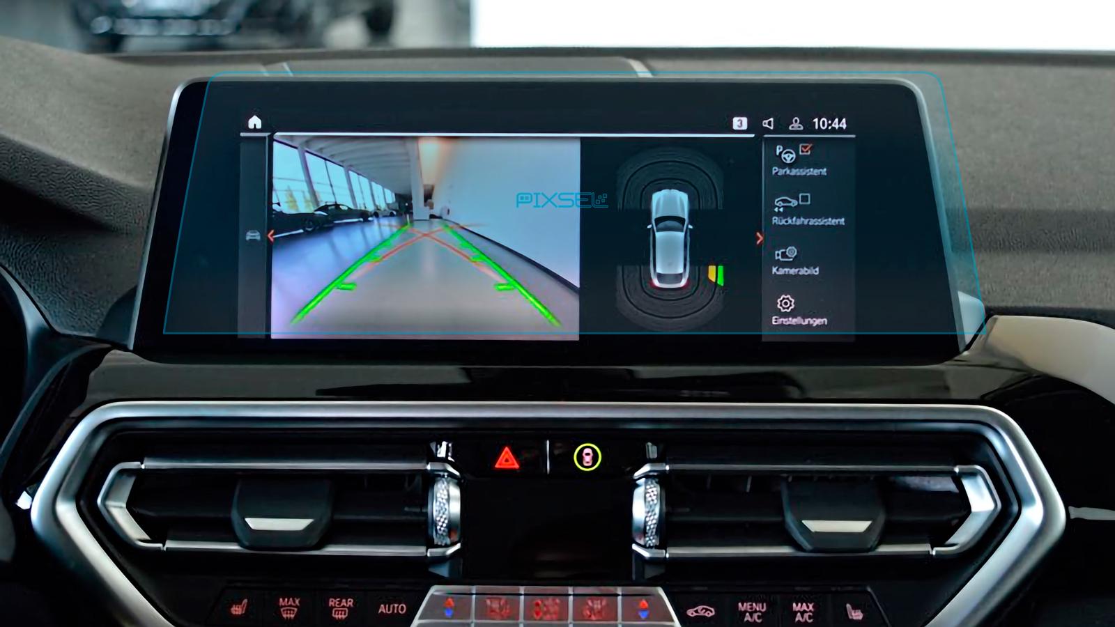 Стекло защитное Pixsel гибридный глянец на монитор BMW X4 13,4“ 2022 G02
