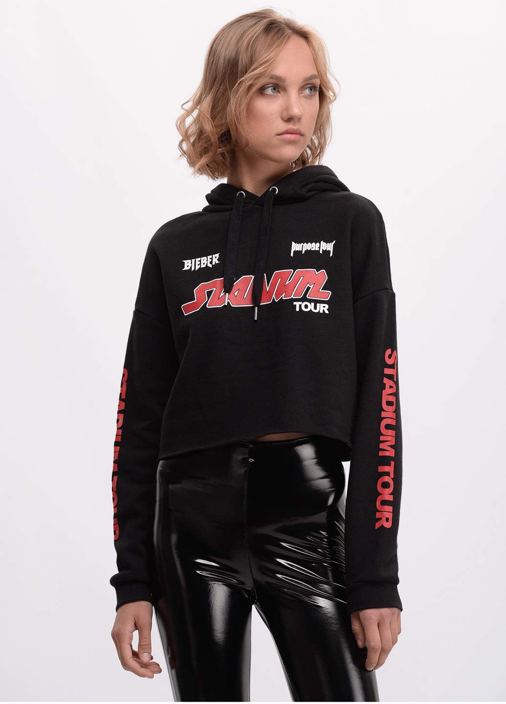 Худи женский H&M XL Черный (617232b35)