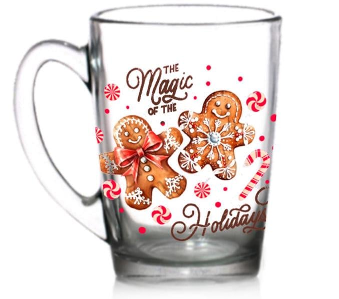 Чашка стеклянная Magic holidays 330 мл (95006207)