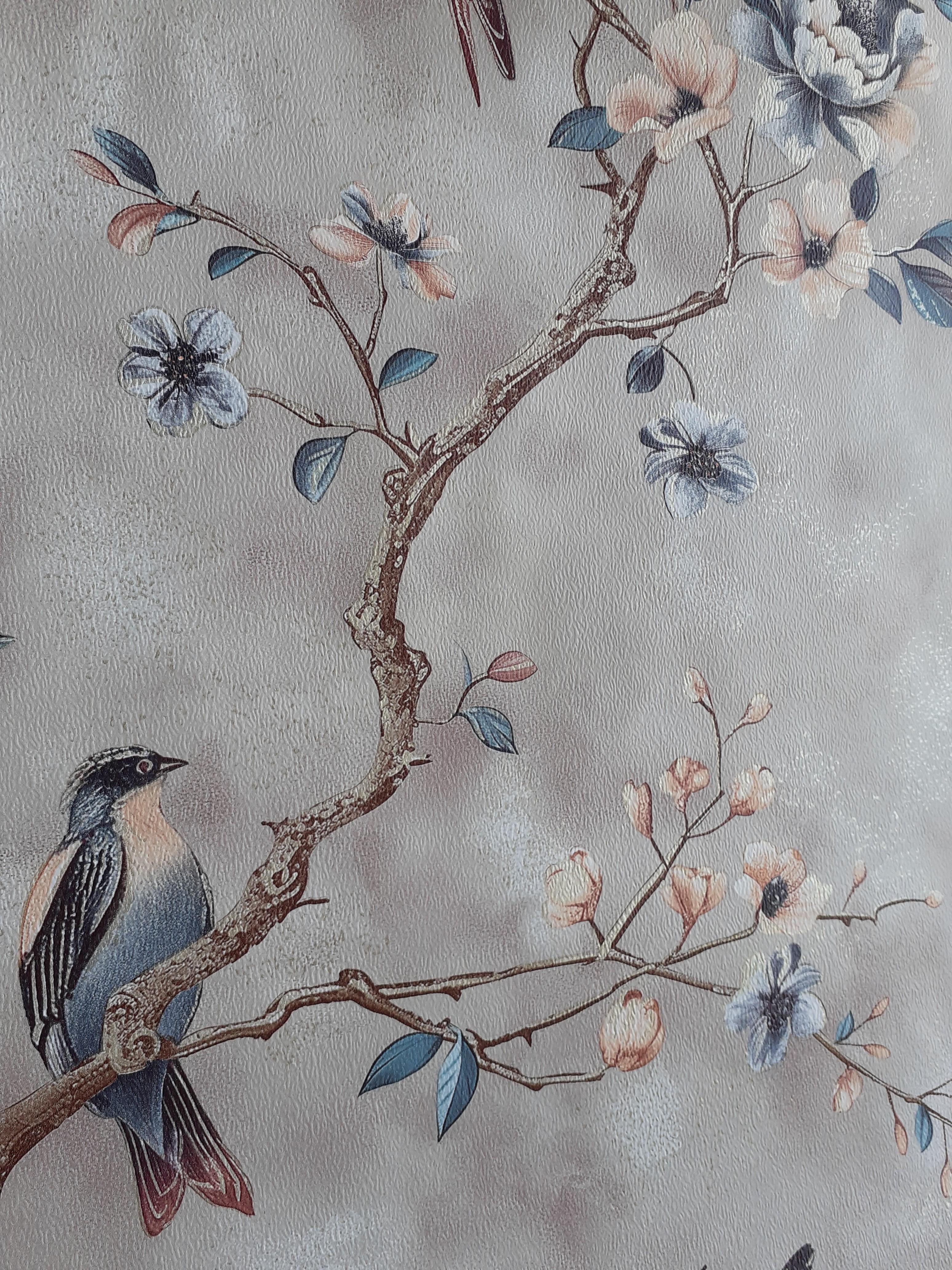 Обои бумажные Континент Тея Бежево-серый (1593) - фото 10 Обои бумажные Континент Тея Бежево-серый (1593) - фото 10