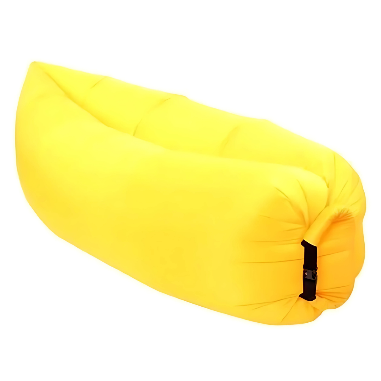 Лежак надувной Lamzac X-2 MAX двухслойный 200х90х70 см до 200 кг Желтый (TM001312) - фото 3