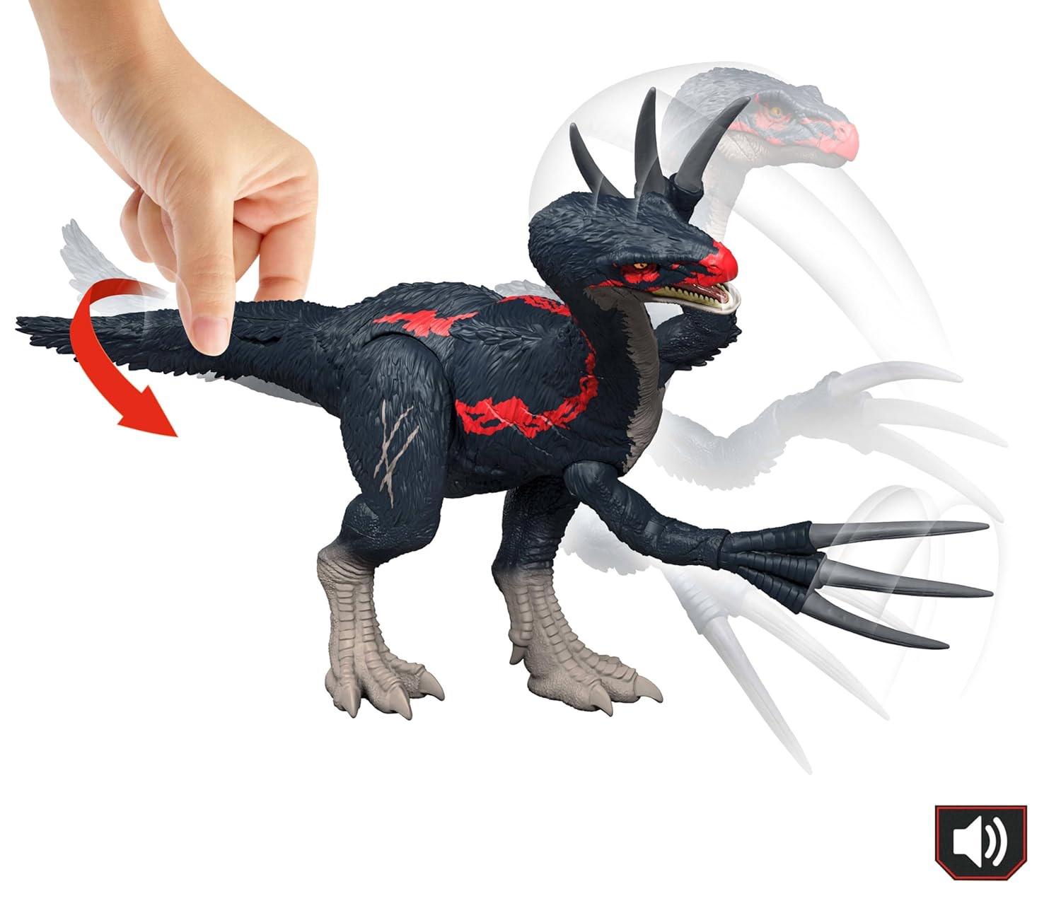 Динозавр Jurassic World Therizinosaurus Dinosaur Action Figure (245321169) - фото 6 Динозавр Jurassic World Therizinosaurus Dinosaur Action Figure (245321169) - фото 6