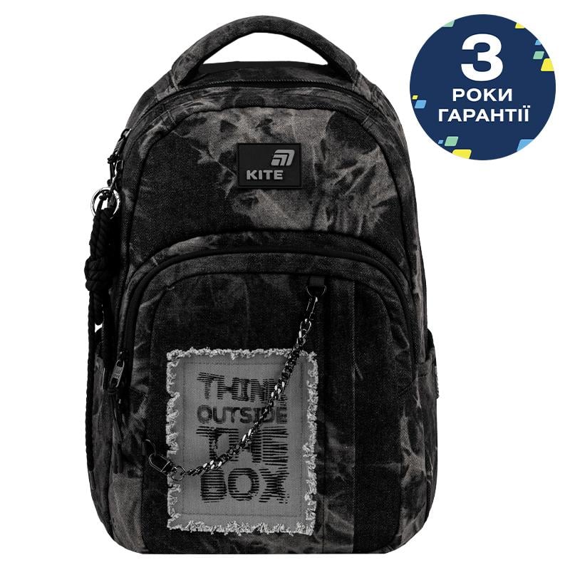 Шкільний рюкзак KITE Education teens Denim Core K26-2578M-2