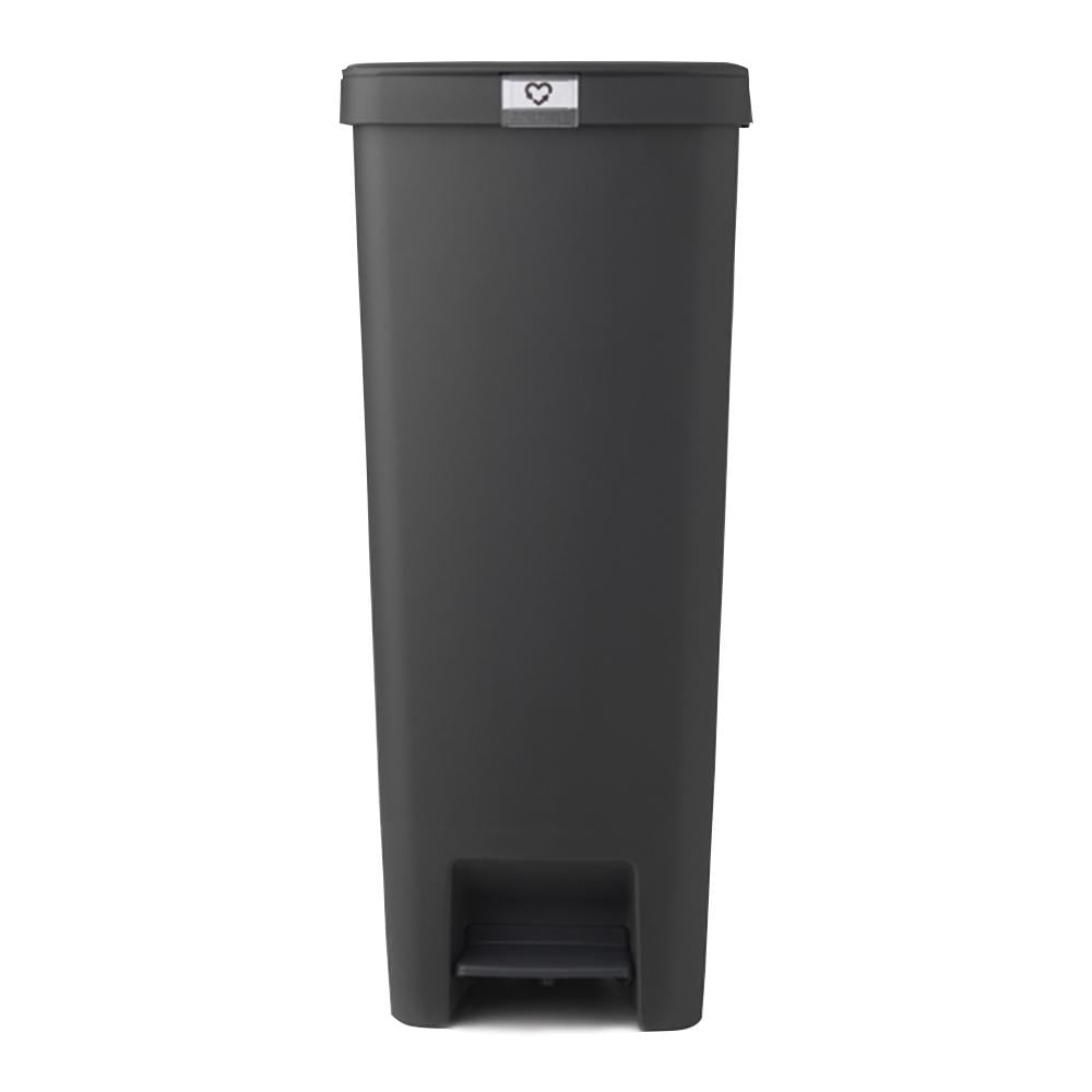 Бак для мусора Brabantia Pedal Bin StepUp 40 л Темно-серый (800023) - фото 1