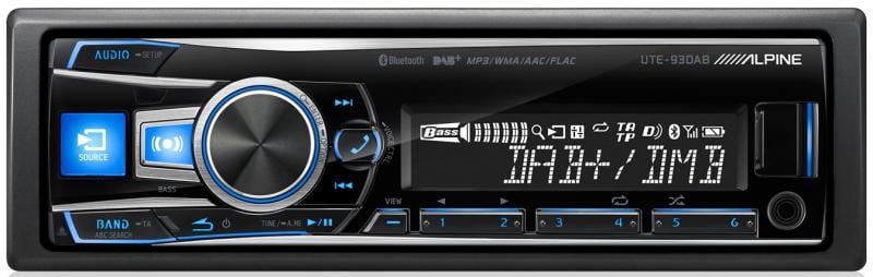 Автомагнітола Alpine UTE-93DAB