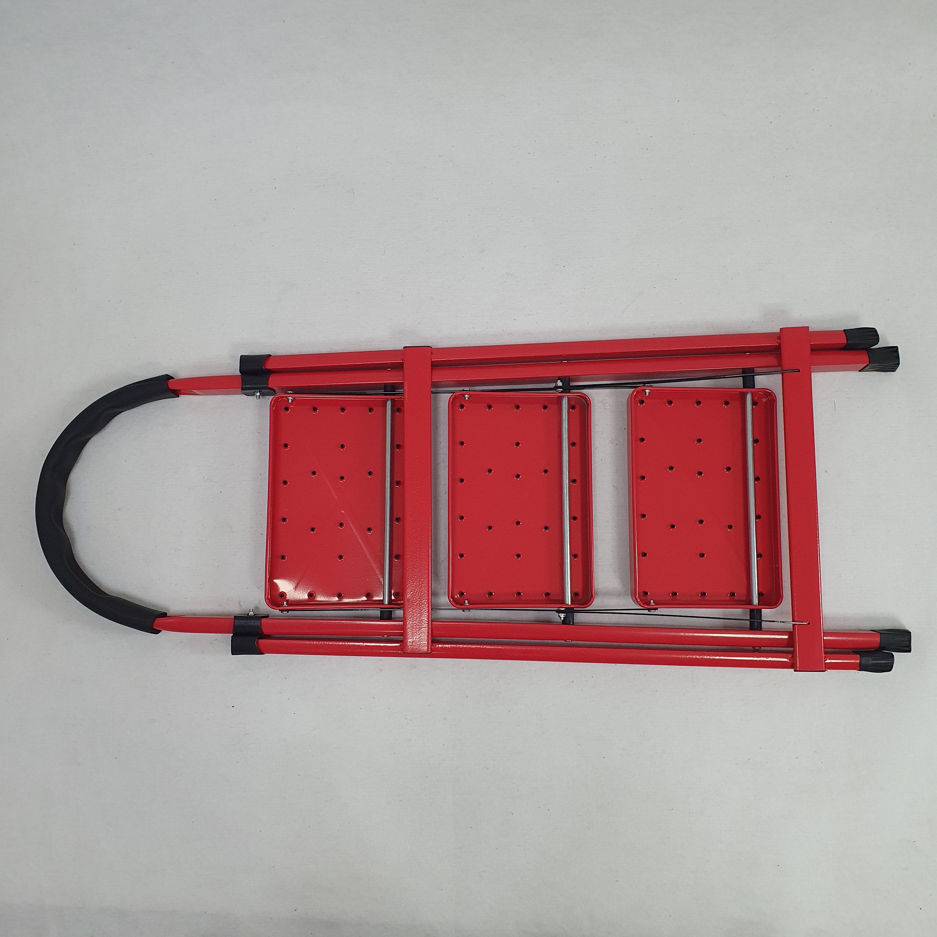 Лестниця на три сходинки LFSE-3S-Red металева з прогумованими ковриками - фото 8 Лестниця на три сходинки LFSE-3S-Red металева з прогумованими ковриками - фото 8