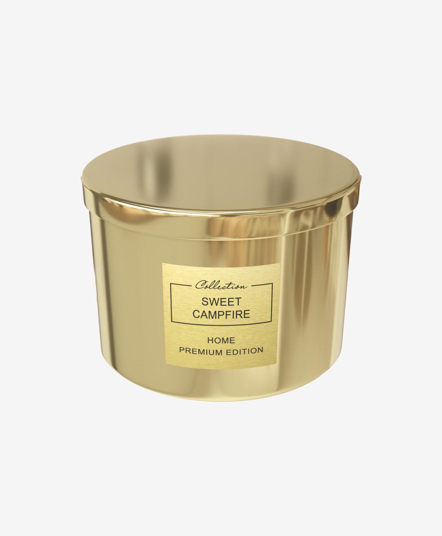 Аромасвеча Pepco Sweet Campfire Home Premium Edition с крышкой (21KUGHGG)