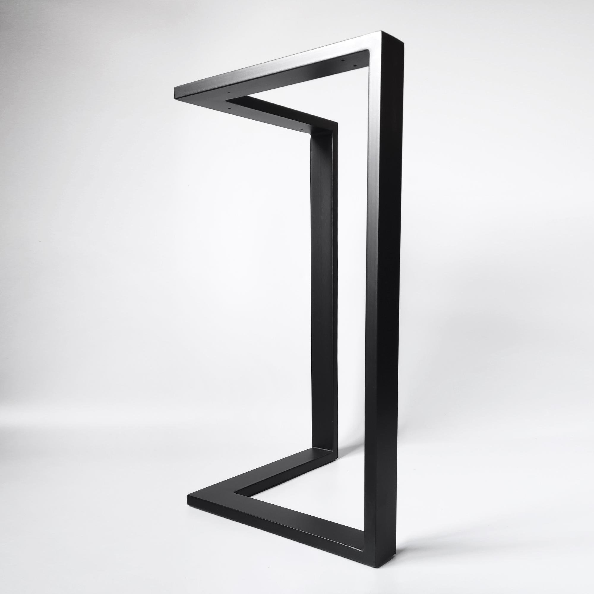 Опора для стола из металла 566х325 мм H 730 мм Черный (1126) - фото 10 Опора для стола из металла 566х325 мм H 730 мм Черный (1126) - фото 10