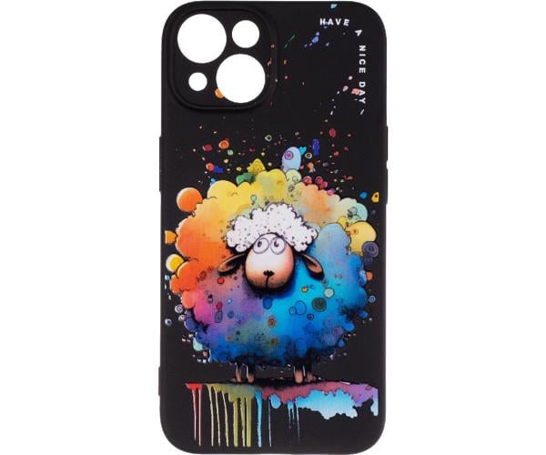 Чехол накладка Gelius Print Case UV для iPhone 14, Sheep