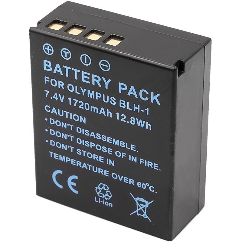 Аккумулятор Power Olympus BLH-1 1720mAh декодированный Аккумулятор Power Olympus BLH-1 1720mAh декодированный