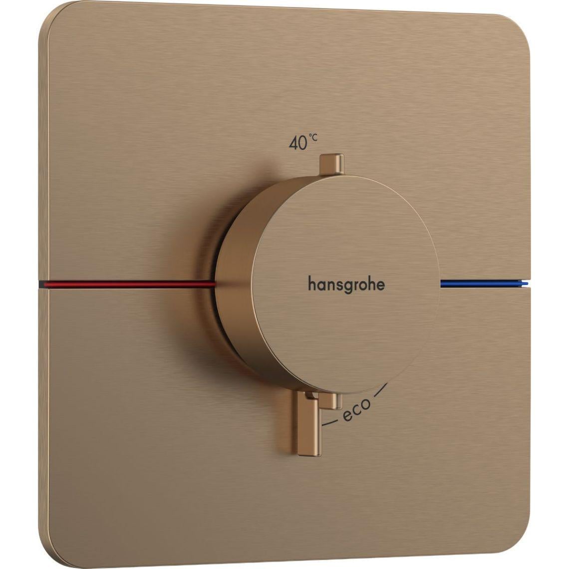 Смеситель для душа Hansgrohe ShowerSelect Comfort Q термостатический Бронзовый матовый (37462699) Смеситель для душа Hansgrohe ShowerSelect Comfort Q термостатический Бронзовый матовый (37462699)