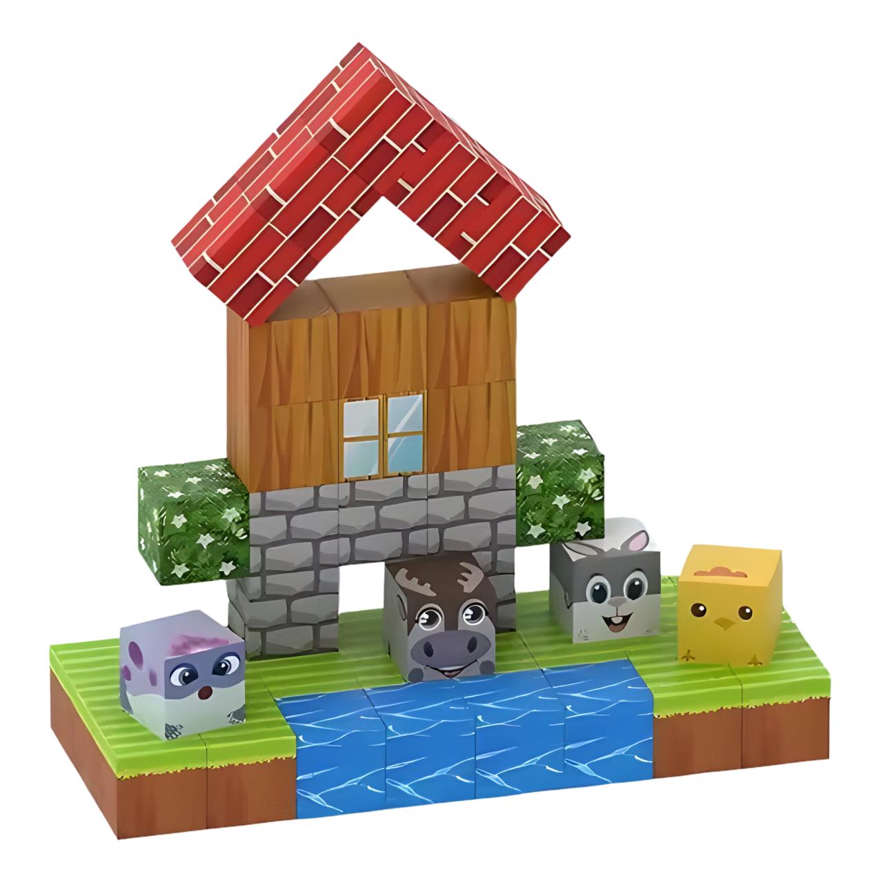 Конструктор магнитный Minecraft 46 дет. (46)