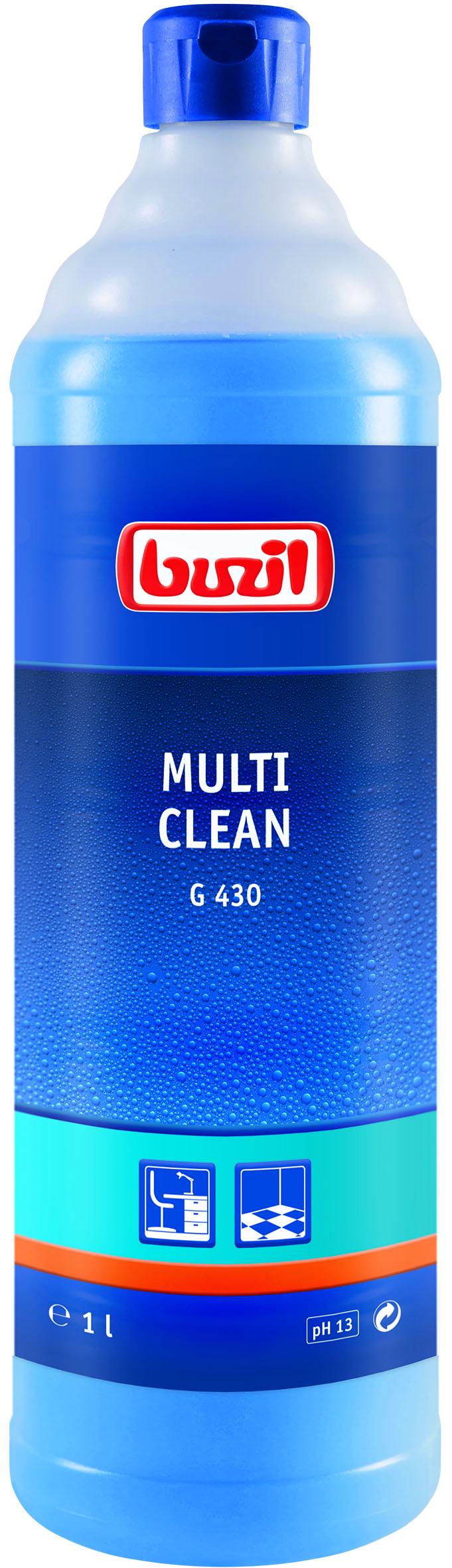 Универсальное моющее средство Buzil Multi-Clean G430 1 л щелочное (358915)