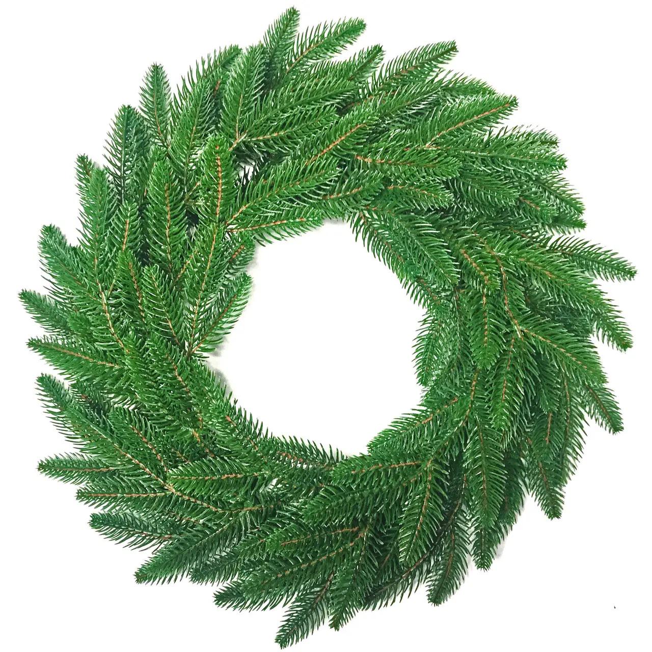 Вінок новорічний литий HVOYA Classic 40 см Світло-зелений (212/40/LG) Вінок новорічний литий HVOYA Classic 40 см Світло-зелений (212/40/LG)