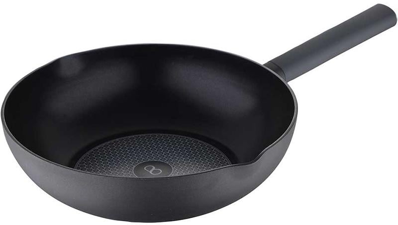 Сковорода-вок Bergner Essence Ø 28х8 см с антипригарным  (BGIC-1535)