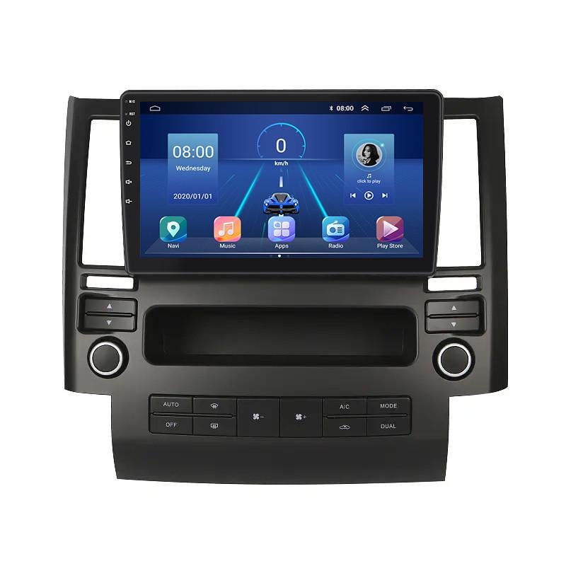 Автомагнітола штатна Lesko для Infiniti FX I S50 2002- 6/128 4G 9"