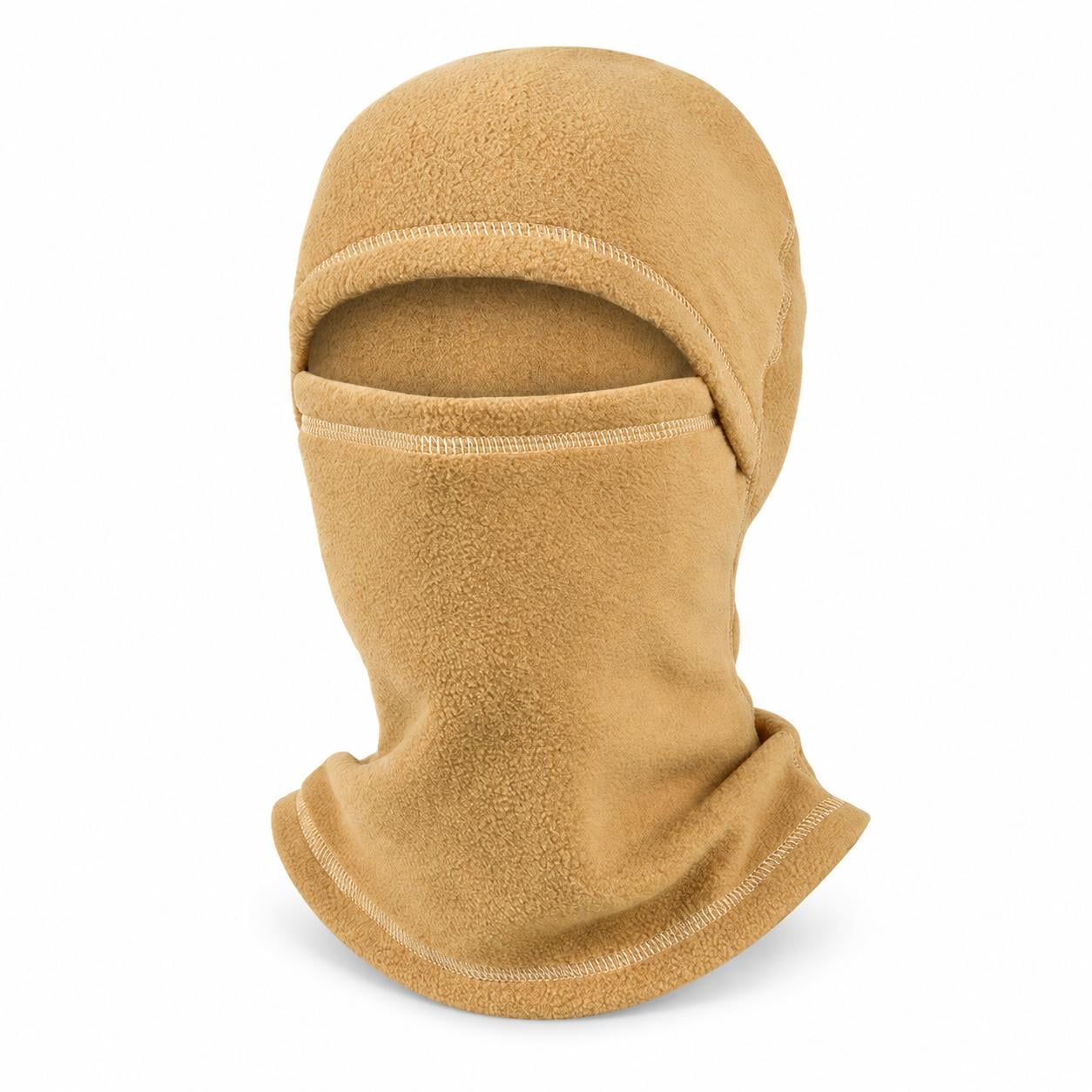 Балаклава флисовая зимняя DM-AA для туризма и прогулок One Size Бежевый (149414265)