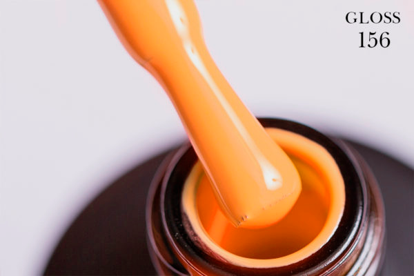 Гель-лак GLOSS 156 11 мл Оранжевый (46889)