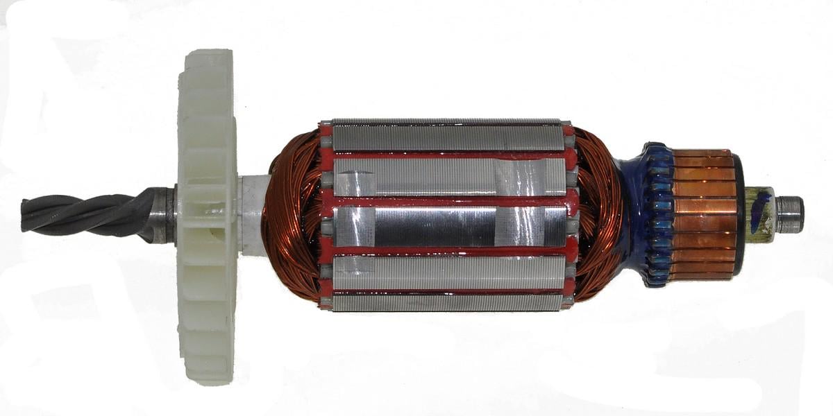 Якорь перфоратора Stanley STHR 323/Black&Decker BPHR 323K 165x41 мм 4-слева (как1649)