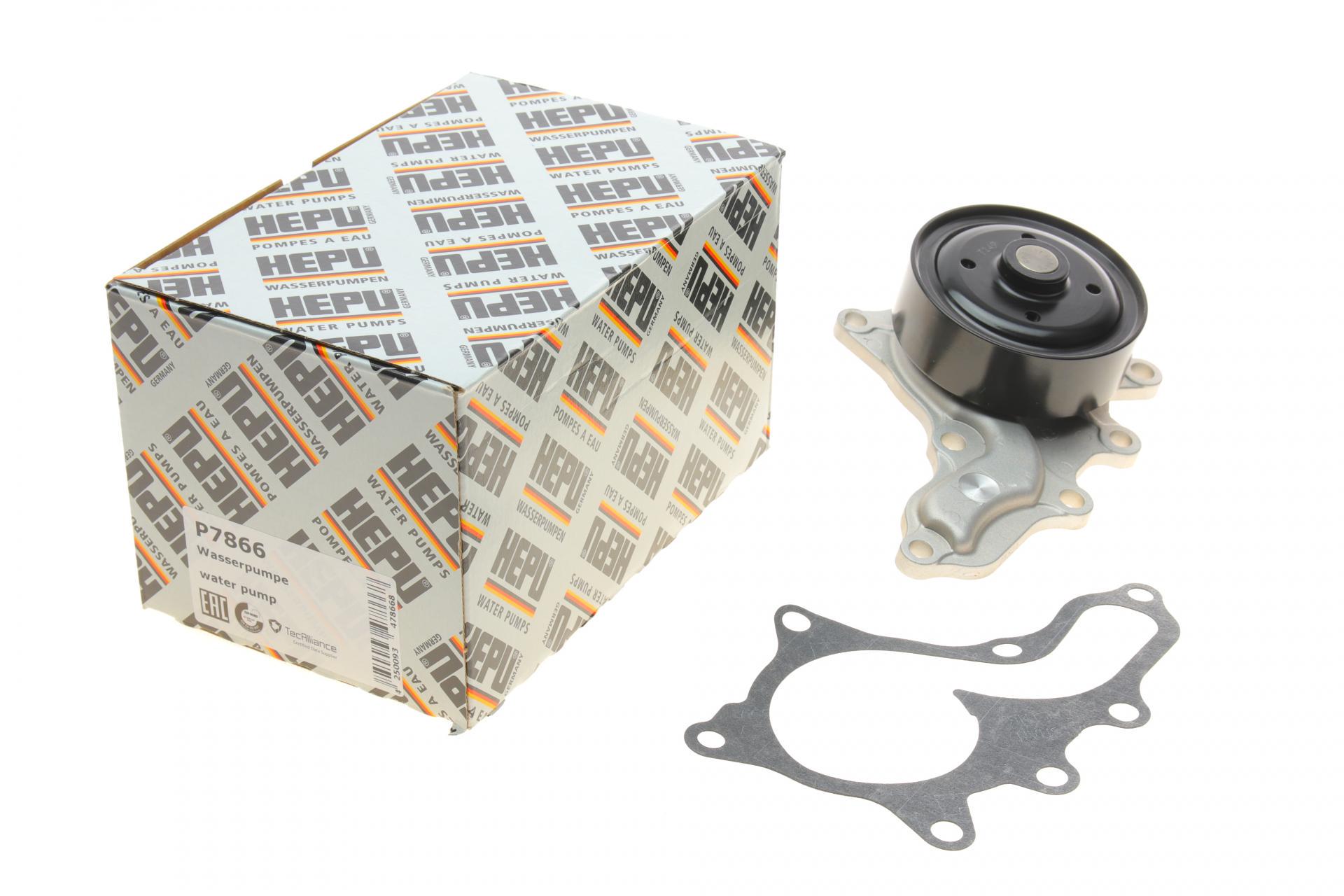 Насос воды Hepu Toyota Camry/Rav4/Lexus ES/RX 2.5/2.7 08- P7866 (25589046)