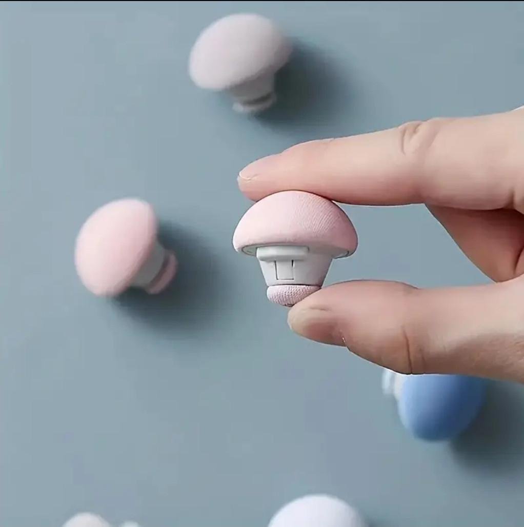 Фіксатори для постільної білизни протиковзкі з легким розблокуванням 4 шт. Рожевий (2738779868) - фото 5