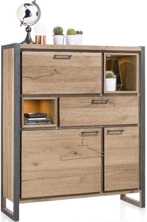 Комод Loft NS-239 1530x1250x420 мм Черный (6156d5923edc877ba8589b4e)