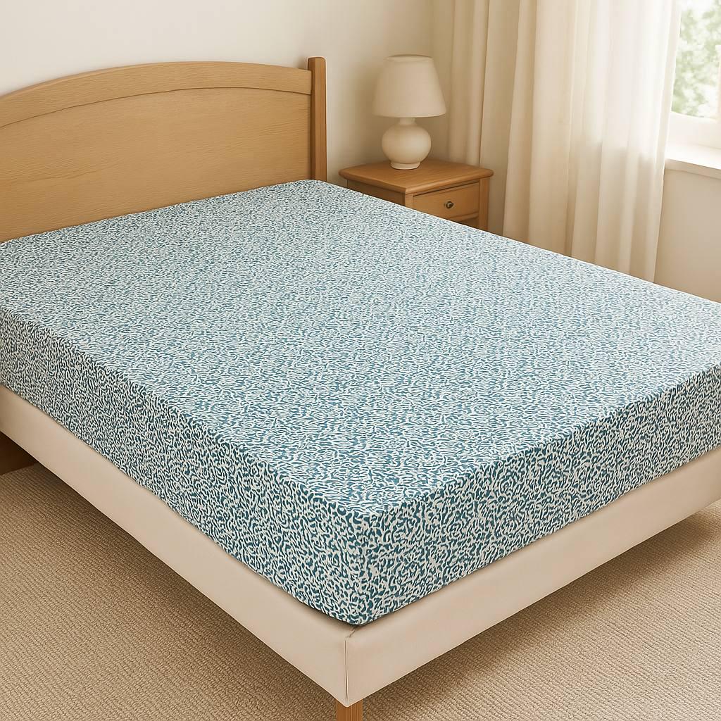 Простынь Double Pattern на резинке бязь 160х200 см (G-DB1204/x160)