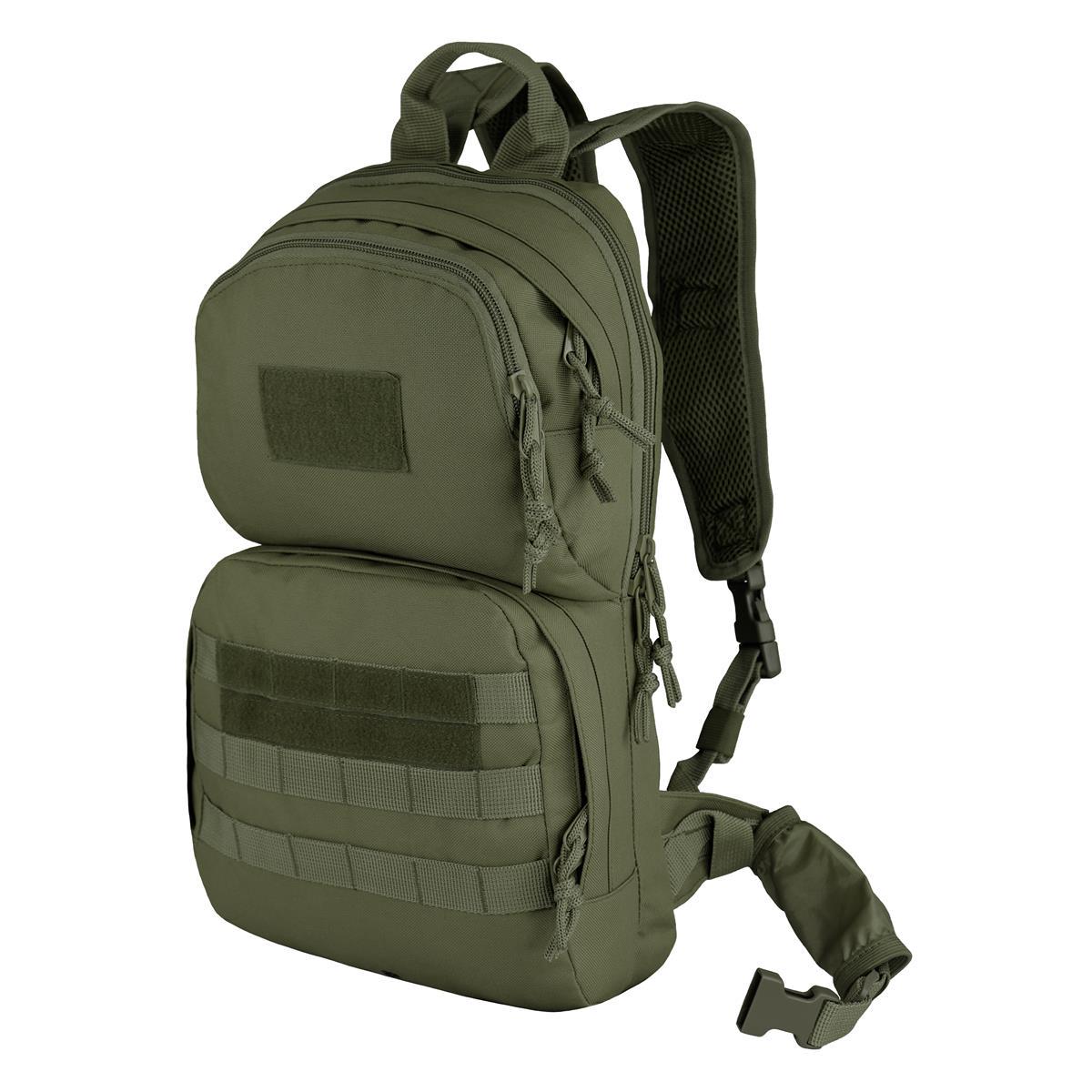 Рюкзак військовий Camo Military Gear Humi 9,5 л Olive (541339)