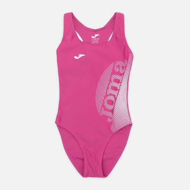 Купальник Joma 900917.502 Swimsuit Lake Ii Dark Fuchsia/White