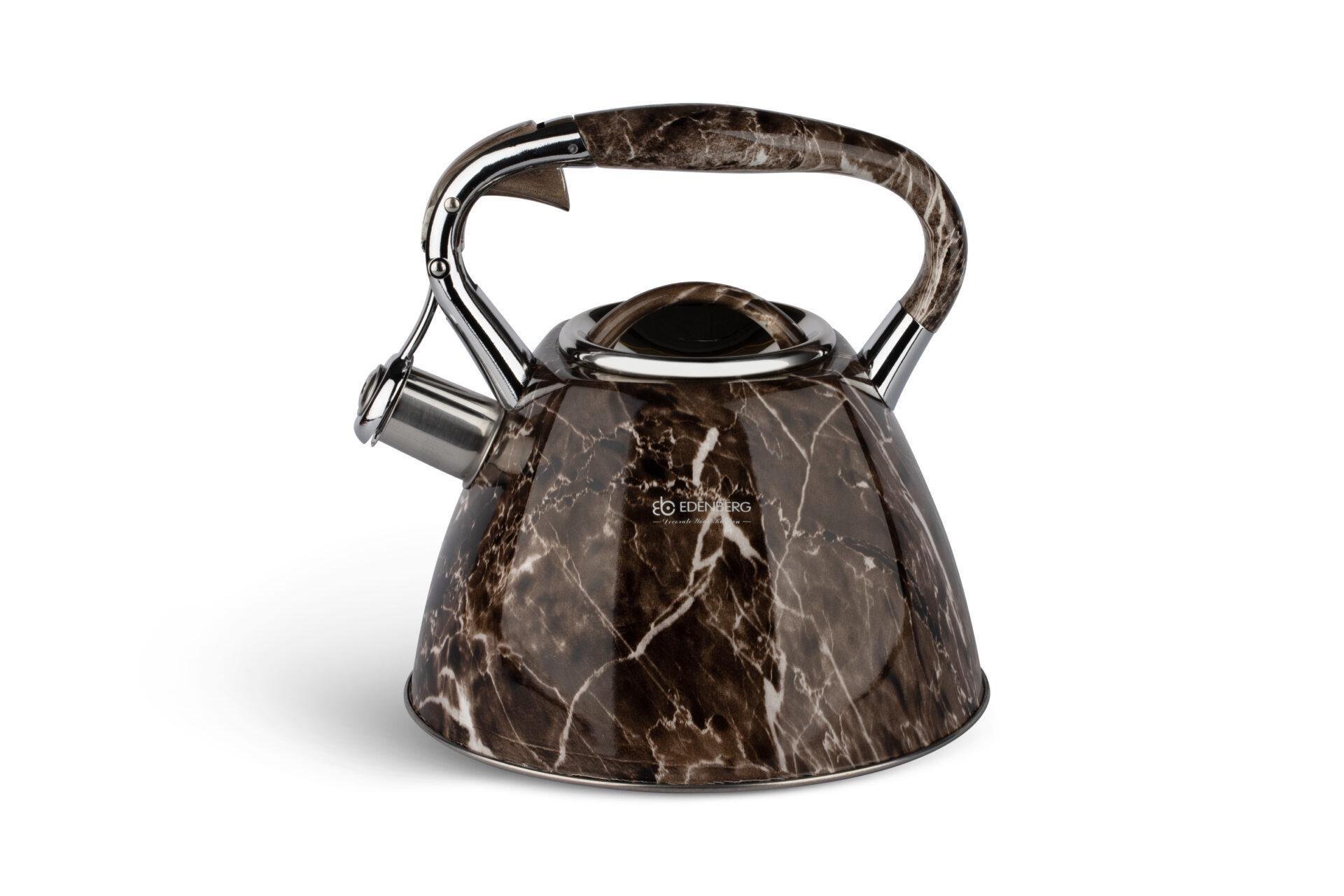 Чайник Edenberg 3 л Коричневый (EB-1985) - фото 1 Чайник Edenberg 3 л Коричневый (EB-1985) - фото 1