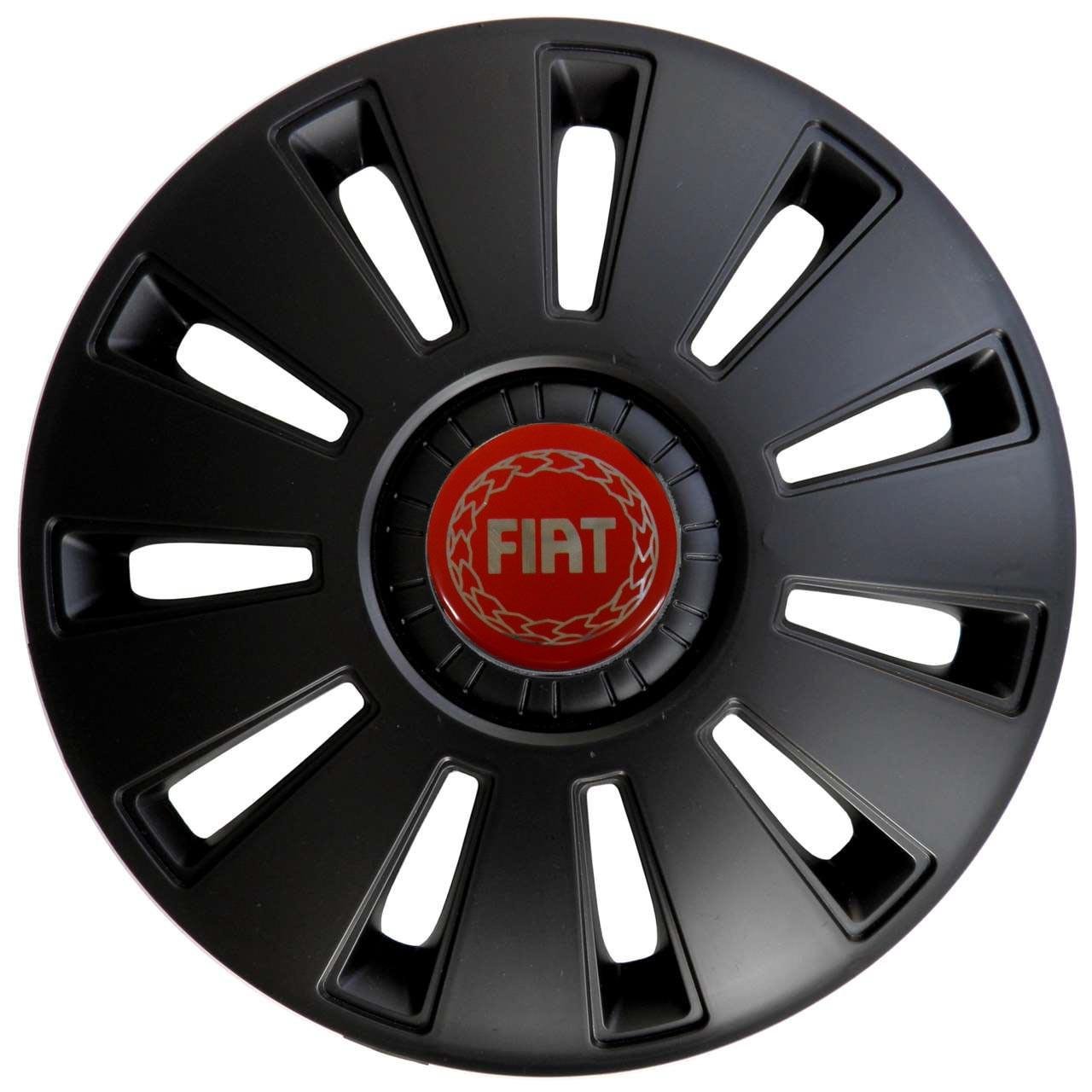 Колпаки на диски R16 Fiat 4 шт. Черный (r16fiat-ch)